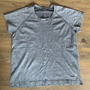 Lululemon swiftly grey t-shirt, size 12. Great condition!